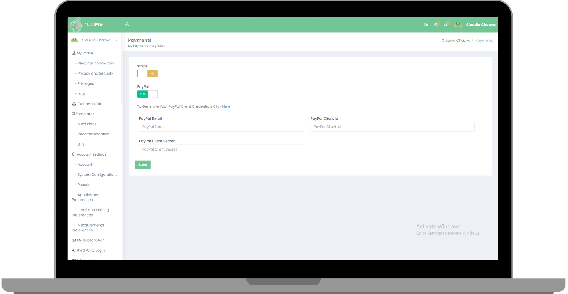 Page_Integrations